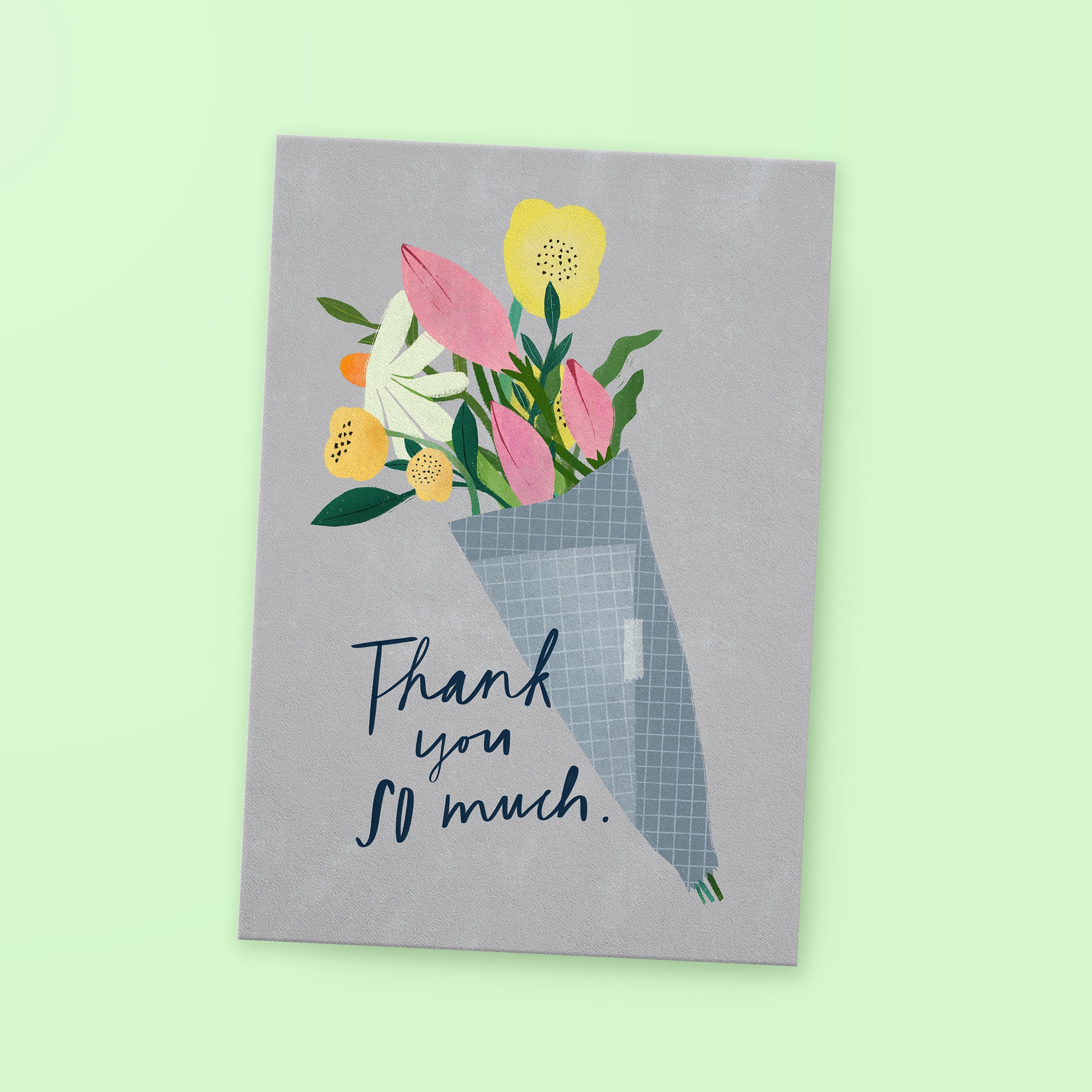 Postkarte »Thank you«